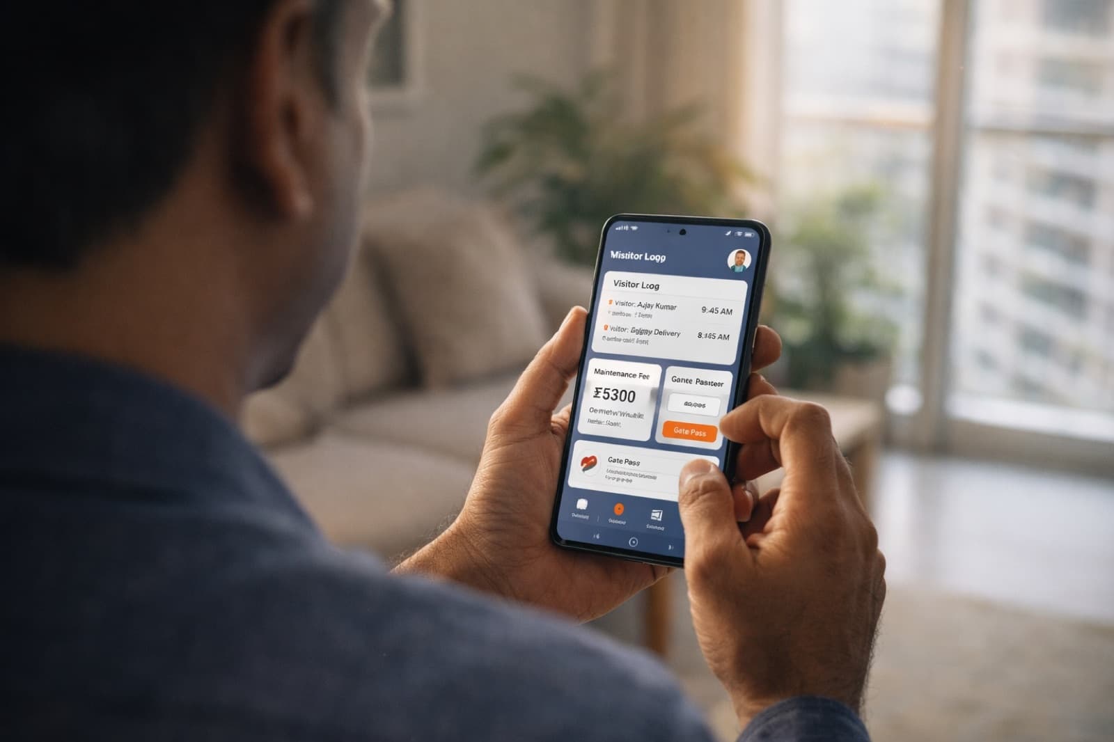 AptLok MyAssociation mobile app screens